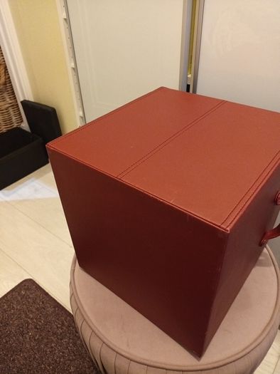 Red storage box