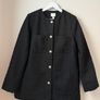 H&M Boucle Jacket Black Size M! Image 4