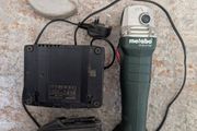 metabo W18 L9-115 battery grinder