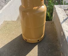 gas cylinder empty