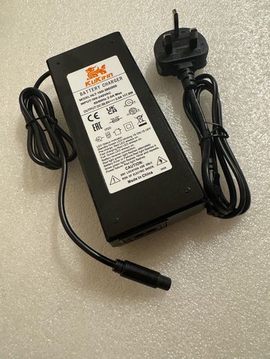 Original Charger For Kukirin G3 Pro / G2 Master Electric Scooter Input 100-220V Output 58.8V 2.0A Lithium Battery Charger (BRAND NEW) 100%
