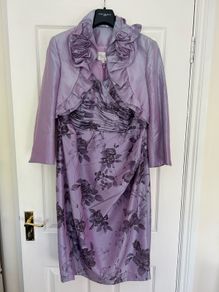 2- piece Occasion Outfit -  Size 16 - John Charles dress and jacket co-ord