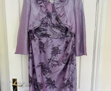 2- piece Occasion Outfit -  Size 14 to 16 - John Charles dress and jacket co-ord