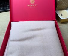McNutt Cashmere Wrap / scarf - colour - Cloud Pink