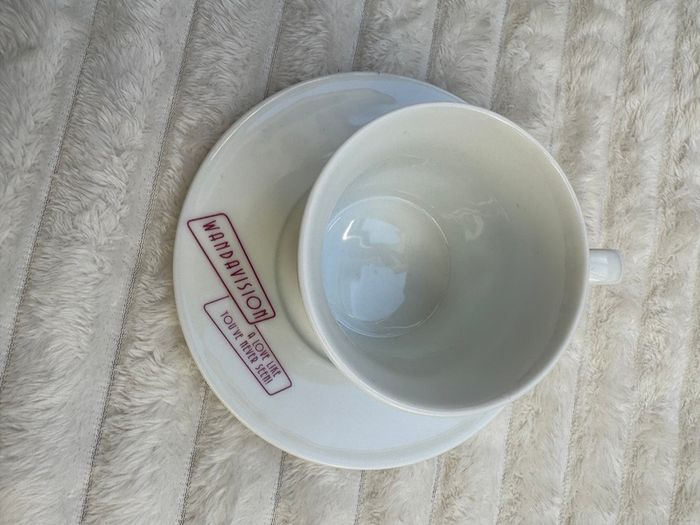Disney Store WandaVision Teacup and Saucer Set new Damaged Box Please see photos