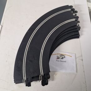 Scalextric C8529: 6x Used Radius 2 -90 degree Track Curve (r2)