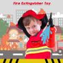 Role Play Halloween Costumes, Fireman Costume with Firefighter Outfit Toys Accessories for Children (FREE SHIPPING) Image 3