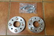 4x100 56.6 mm Aluminium Wheel Spacers 50mm (25mm per side)