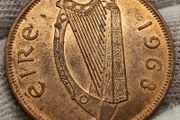Ireland 1968 1d Penny Uncirculated