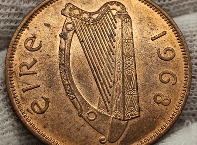 Ireland 1968 1d Penny Uncirculated