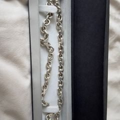 Men's silver chain