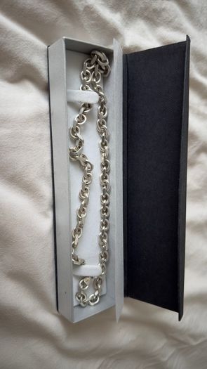 Men's silver chain