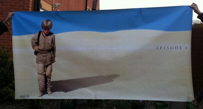 Star Wars Episode 1 Theatrical Vinyl Banner 8' x 4'