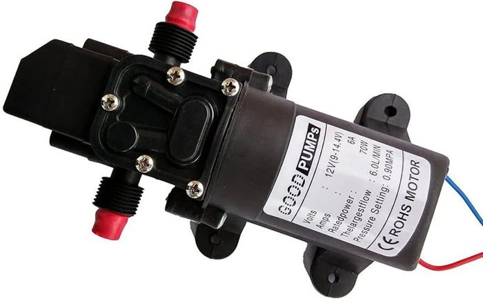 12V High Pressure Water Pump 6L/min
