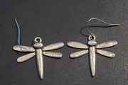 925 Sterling Silver Dragonfly Earrings