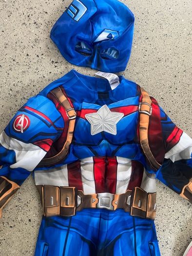 Avengers Captain America costume 5-6