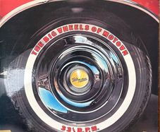 The Big Wheels of Motown. Compilation LP featuring 20 classic tracks and artists - Marvin Gaye, Stevie Wonder, Smokey Robinson, Diana Ross and more. Vinyl and cover is like new.