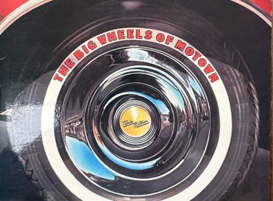 The Big Wheels of Motown. Compilation LP featuring 20 classic tracks and artists - Marvin Gaye, Stevie Wonder, Smokey Robinson, Diana Ross and more. Vinyl and cover is like new.