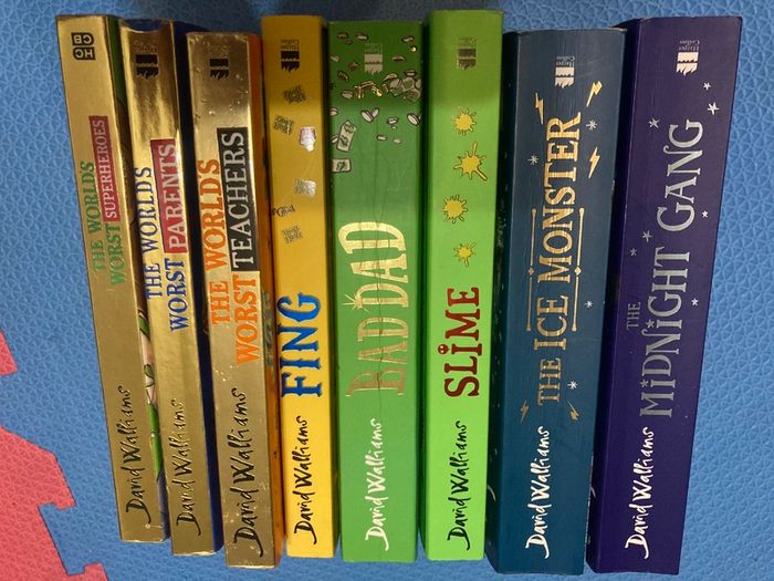 David Walliams eight books