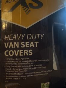Heavy duty van seat covers