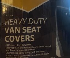 Heavy duty van seat covers