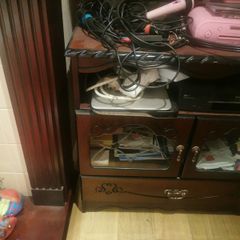 mahogany tv cabinet unit