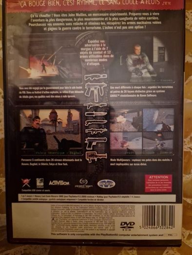 Soldier of Fortune Edition Gold PlayStation2 Ps2 Games Original