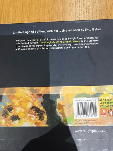 Rough Guide to Graphic Novels Signed Limited Edition