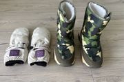 Ski Gloves and Boots