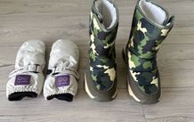 Ski Gloves and Boots