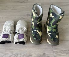 Ski Gloves and Boots