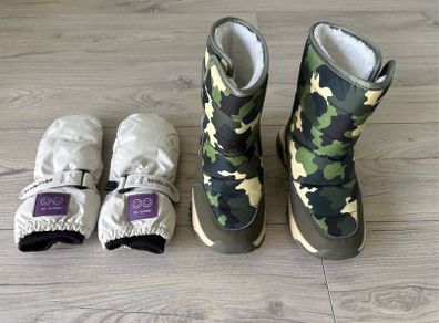 Ski Gloves and Boots