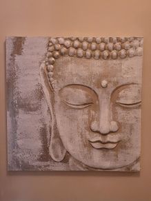 Canvas Buddha picture