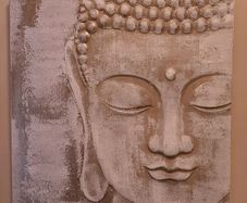 Canvas Buddha picture