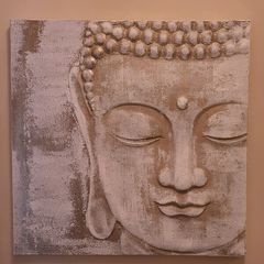 Canvas Buddha picture