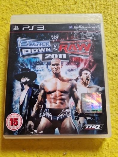 Smack Down vs Raw 2011 PlayStation3 Ps3 games Original