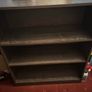 Bookcase shelf, wooden, brown Image 2