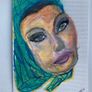 Lip Filler Original Art Irish Art Statement Art About Lips Sophia Lauren Portraiture Image 5