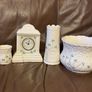 Belleek Ireland Millennium 2000 Shamrock Collection 4 Piece Matching Set Image 2