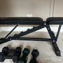 Weight bench & dumbbells Image 2