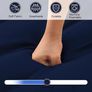 Roll Up Floor Mattress Small Double, 190x120cm, Navy Image 6