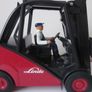 Dickie Work Master Linde Remote Control Forklift & Driver Truck Toy Image 4
