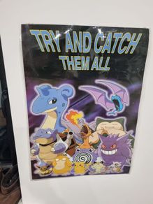 Vintage Pokemon Poster