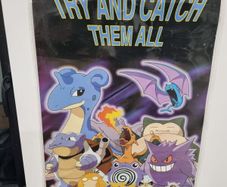 Vintage Pokemon Poster