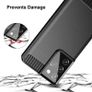 For Samsung Galaxy S21 Ultra Case Cover Carbon Fiber Design Shockproof Black New - FHT34SMK3 Image 5