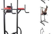 Fitness, Power Tower Dip Station, MultiFit, Adjustable Height and Backrest, Multi gym, Heavy Duty, Multi-functional Tower, Home Gym