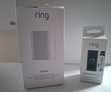 Ring doorbell and chime