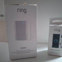 Ring doorbell and chime