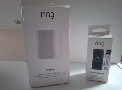 Ring doorbell and chime