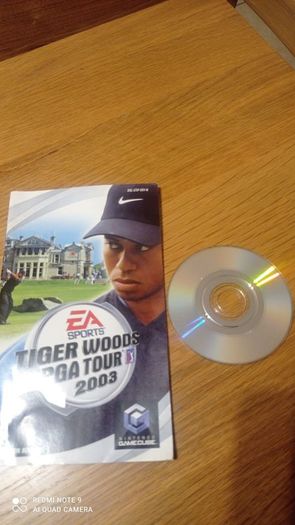 Tiger Woods PGA Tour 2003 Disc and Manual Only